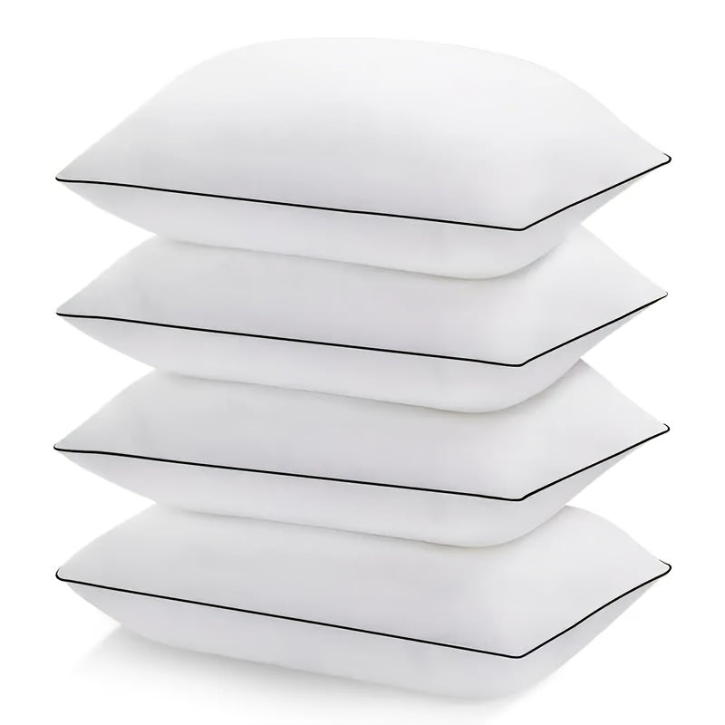 Bed Pillows for Sleeping-Queen Size Pillows Set of 2/ 4, Cooling Hotel Quality with Premium Soft Down Alternative Pillow for Neck Relief for Back, Stomach or Side Sleepers, Breathable, 20x30in