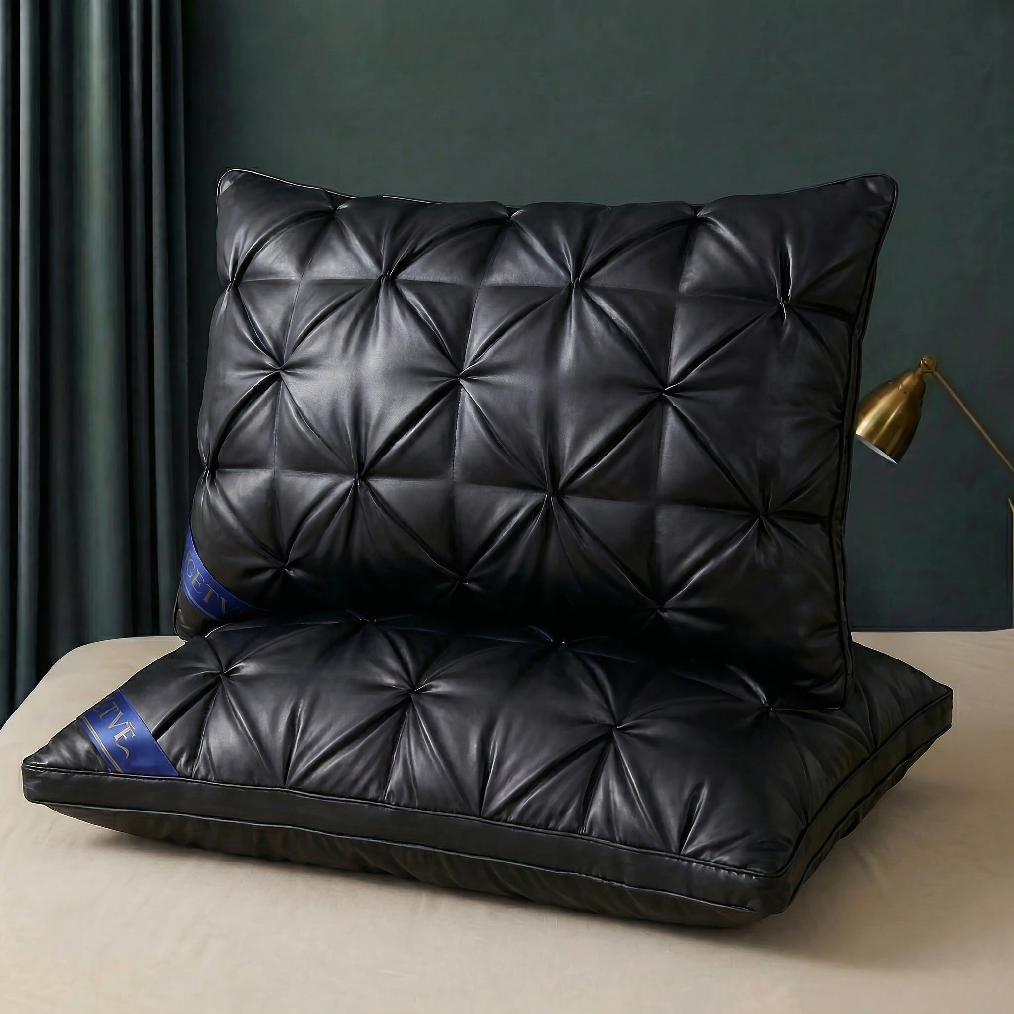 2PCS Luxury Hotel Series Pillows, Cool And Breathable Pillow Core, Fluffy And Resilient, It Protects The Neck, Soft And Comfortable, Superior Support Helps With Sleep, Queen/ King Sizes, Random Colors Are Available For Selection, Holiday Gift.